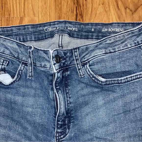Calvin Klein Slim Boyfriend Jeans - Picture 2 of 4